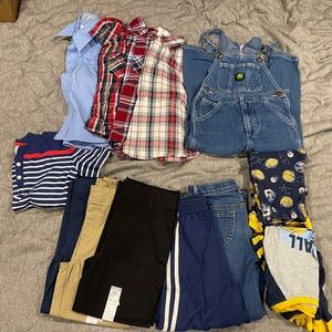 Boys bundle size 5T and 6T pajamas
